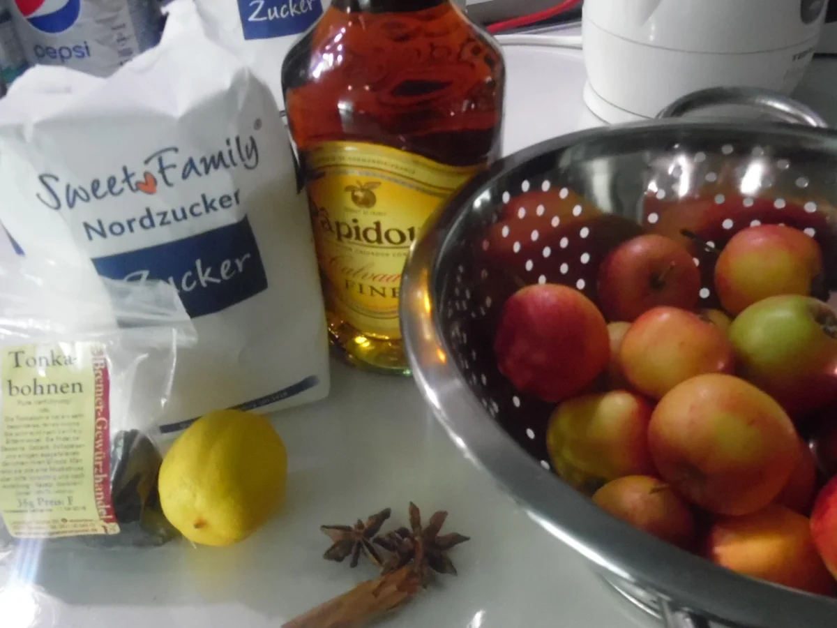 Mini-Äpfel in Calvados - Rezept - Bild Nr. 1836