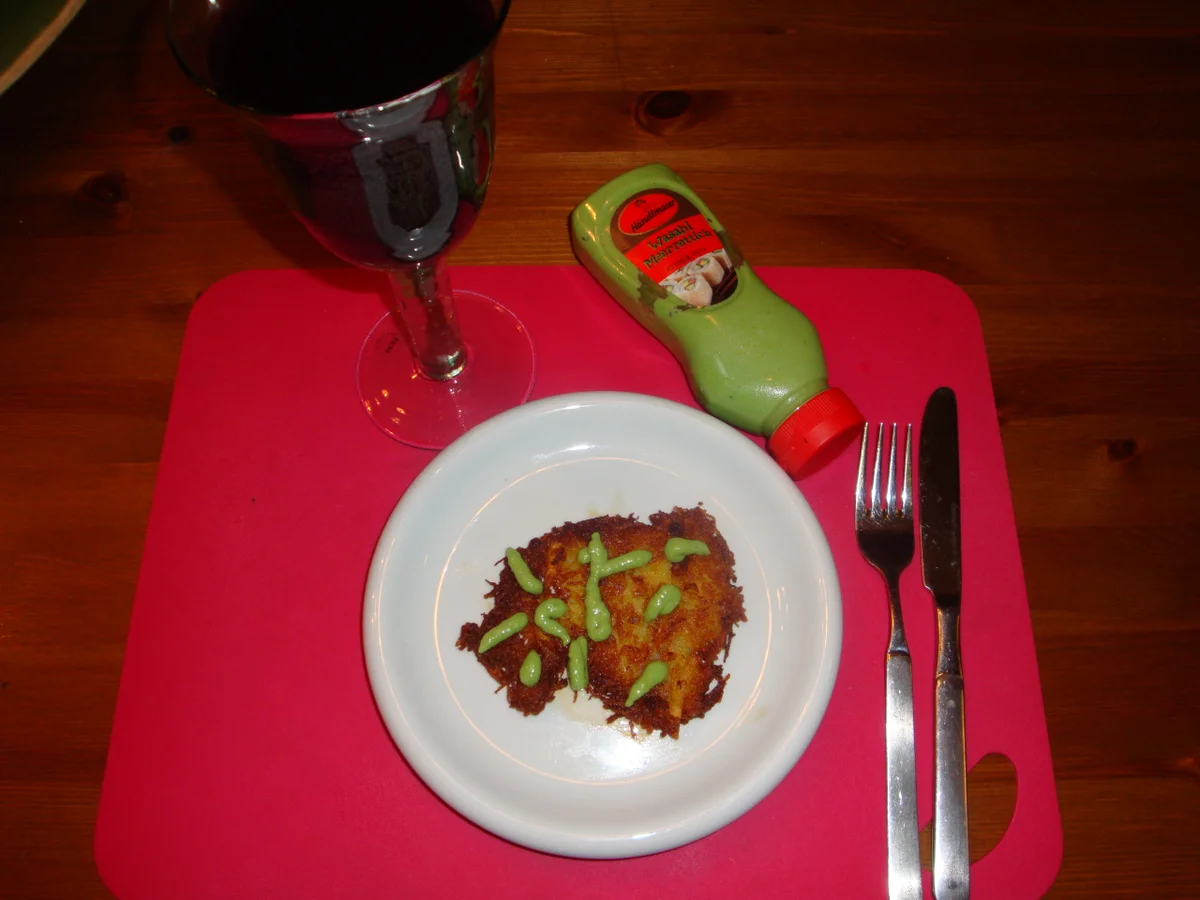 Rezept: Reibekuchen a la Andreas Bild Nr. 1896 Reibekuchen a la Andreas - Rezept - Bild Nr. 1896