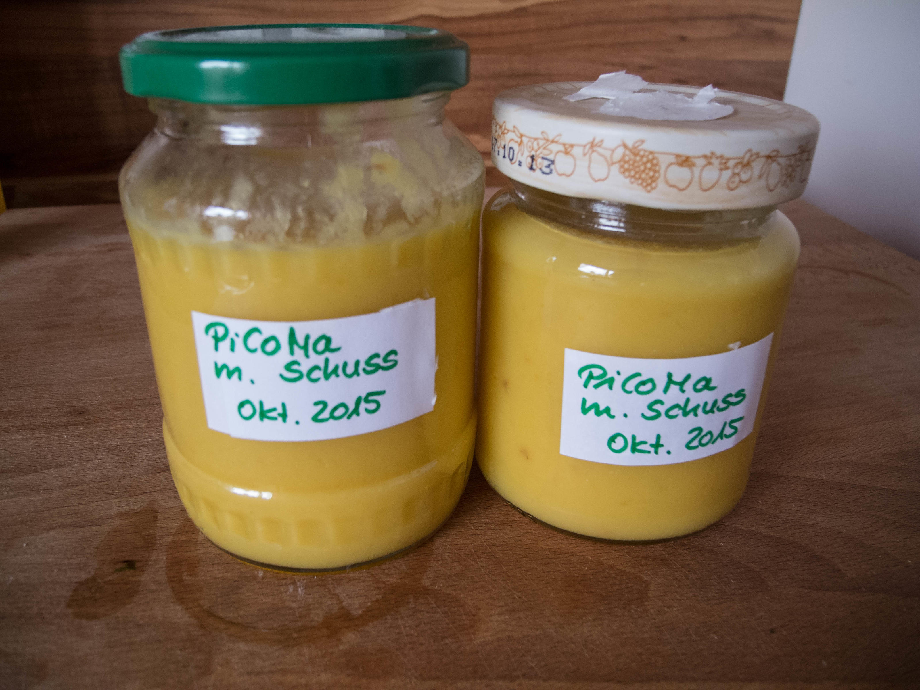 Bilder für Marmelade: PiCoMa mit Schuß - Rezept