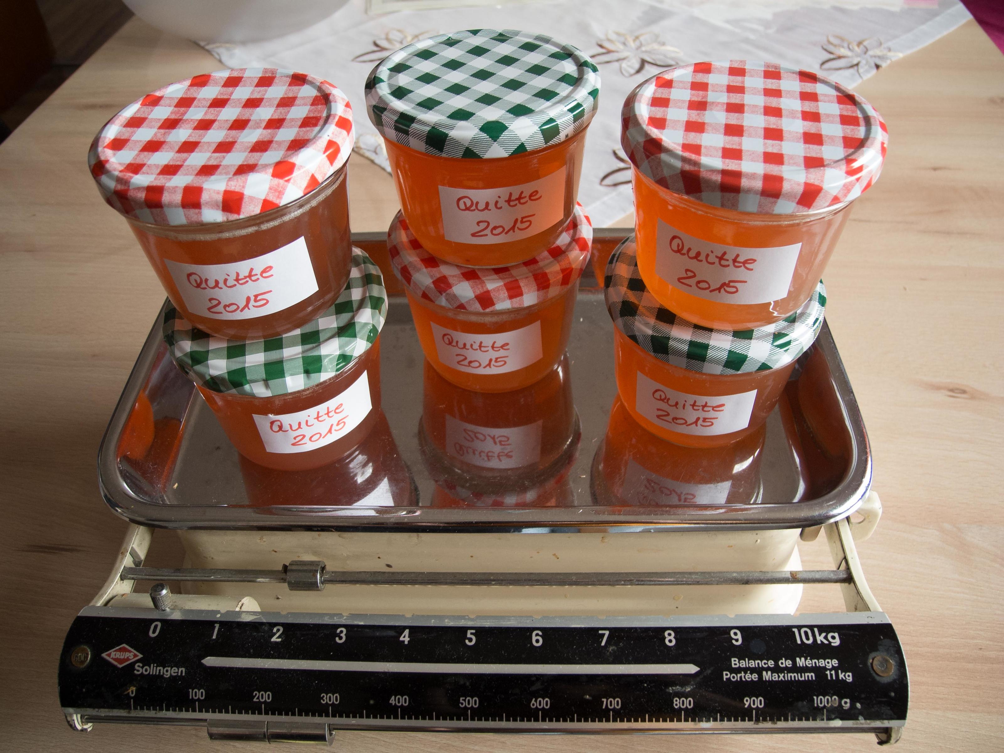 Bilder für Marmelade: einfaches Quittengelee 2015 - Rezept