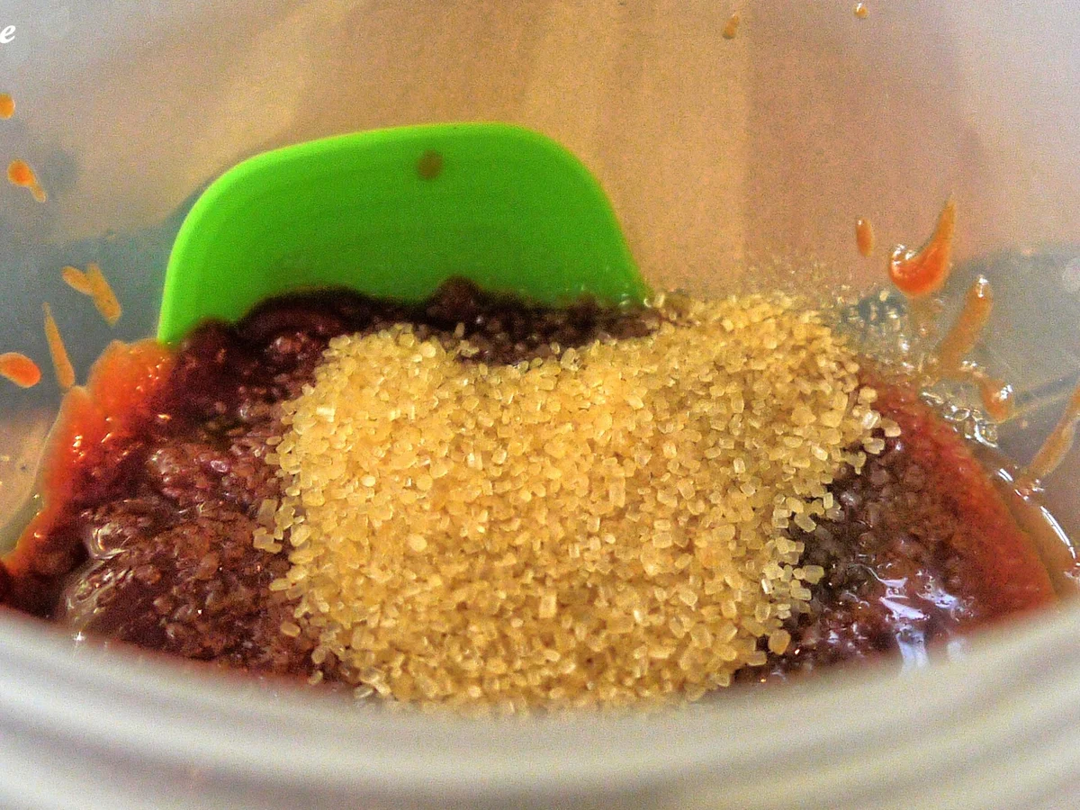 Marinierte Hähnchenunterschlegl mit Ofentomaten und Süßkartoffel-Sticks - Rezept - Bild Nr. 1904