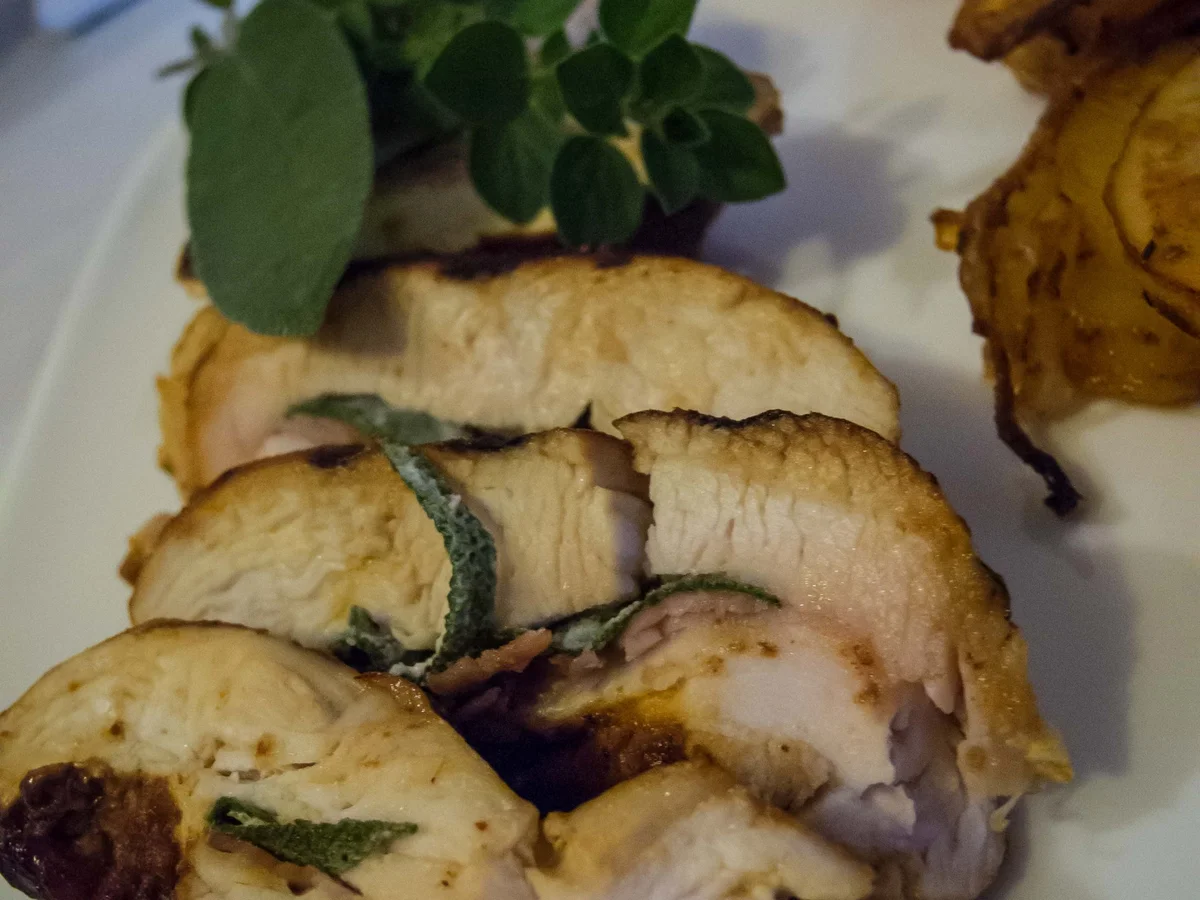 Rezept: Hähnchenbrust-Saltimbocca Bild Nr. 1892 Hähnchenbrust-Saltimbocca - Rezept - Bild Nr. 1892