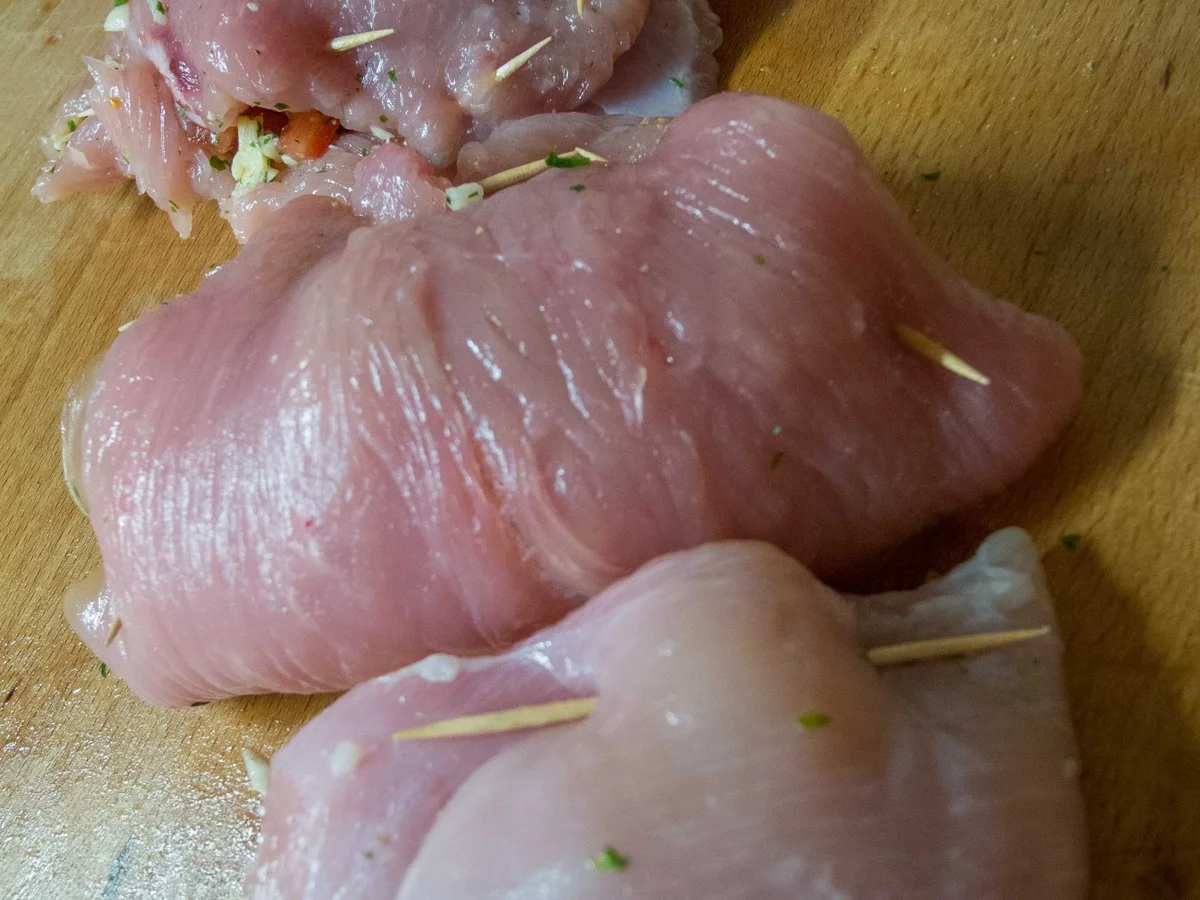 Gefüllte Schnitzel mit Jägersoße - Rezept - Bild Nr. 1894