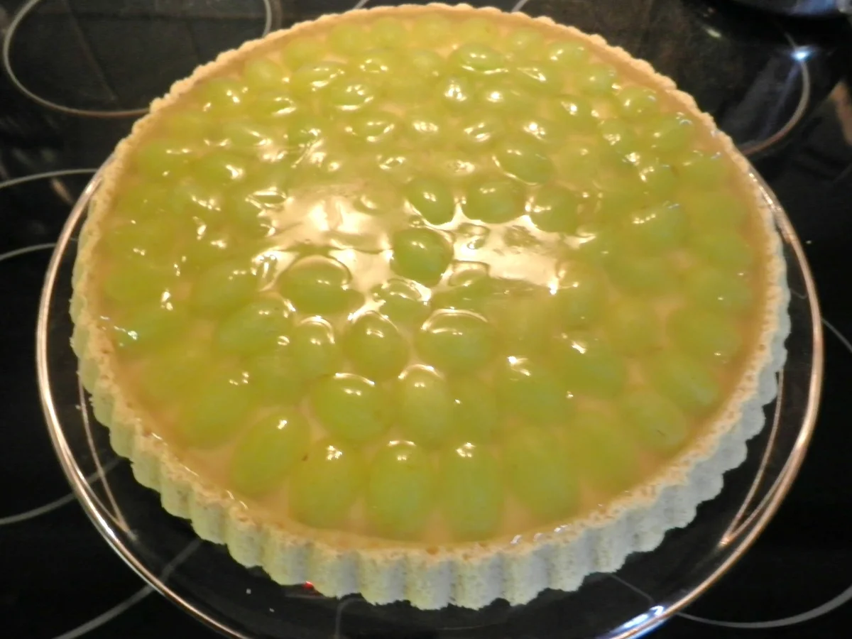 Trauben - Torte mit Mandeln - Rezept - Bild Nr. 1901