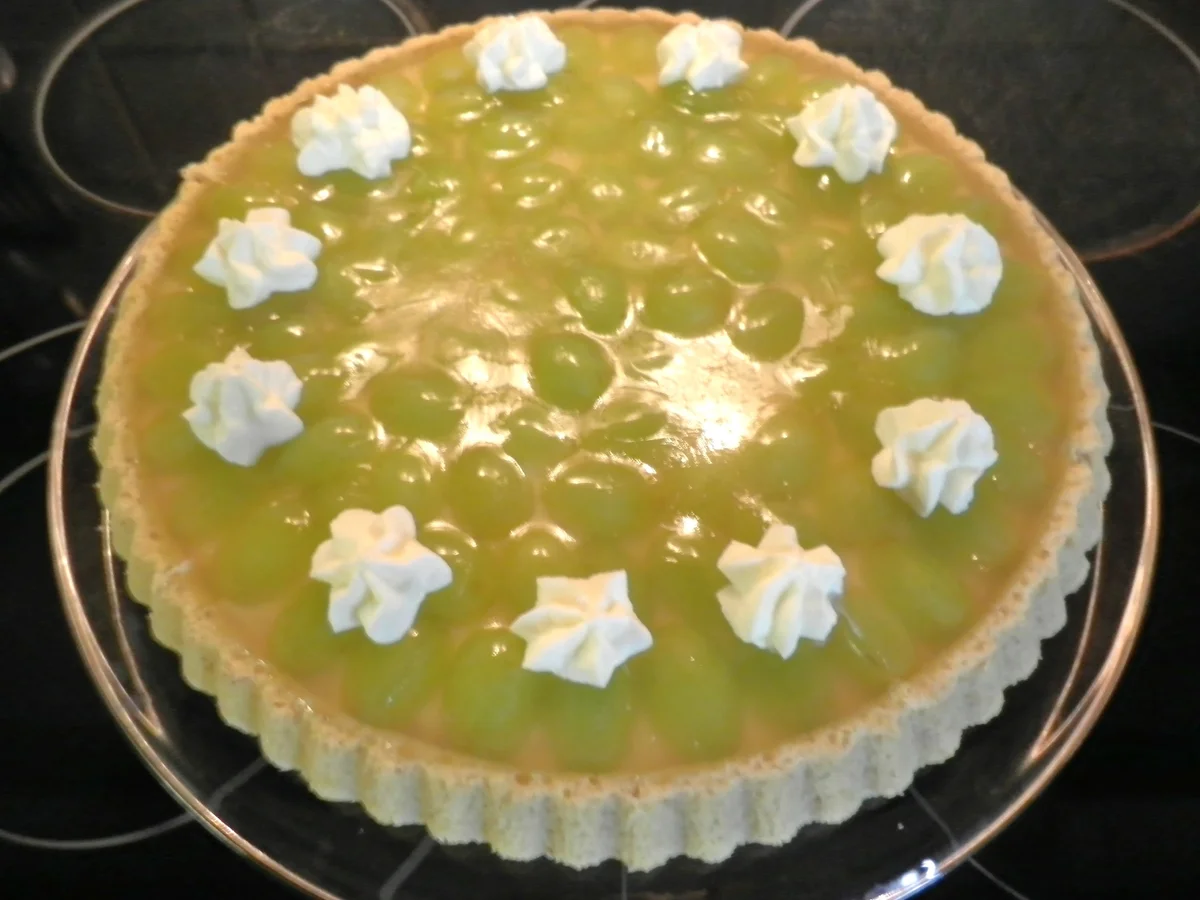 Trauben - Torte mit Mandeln - Rezept - Bild Nr. 1903