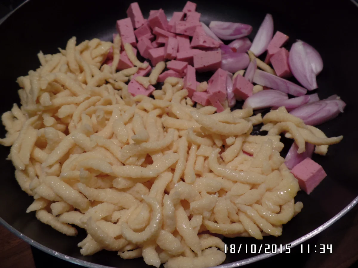 Backleberkäse mit Spätzle - Rezept - Bild Nr. 1908