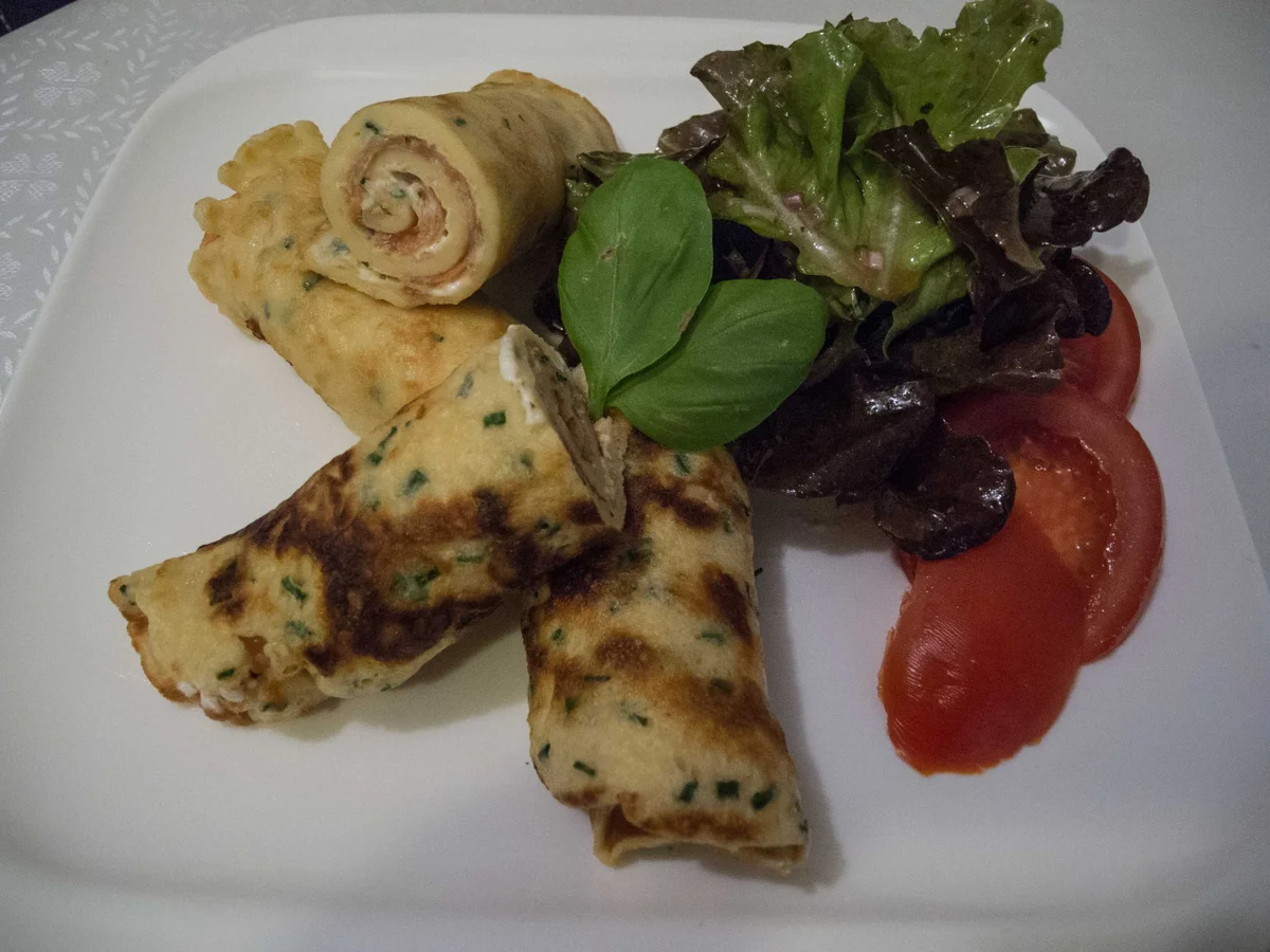 Rezept: Gefüllte Pfannkuchen Bild Nr. 1893 Gefüllte Pfannkuchen - Rezept - Bild Nr. 1893