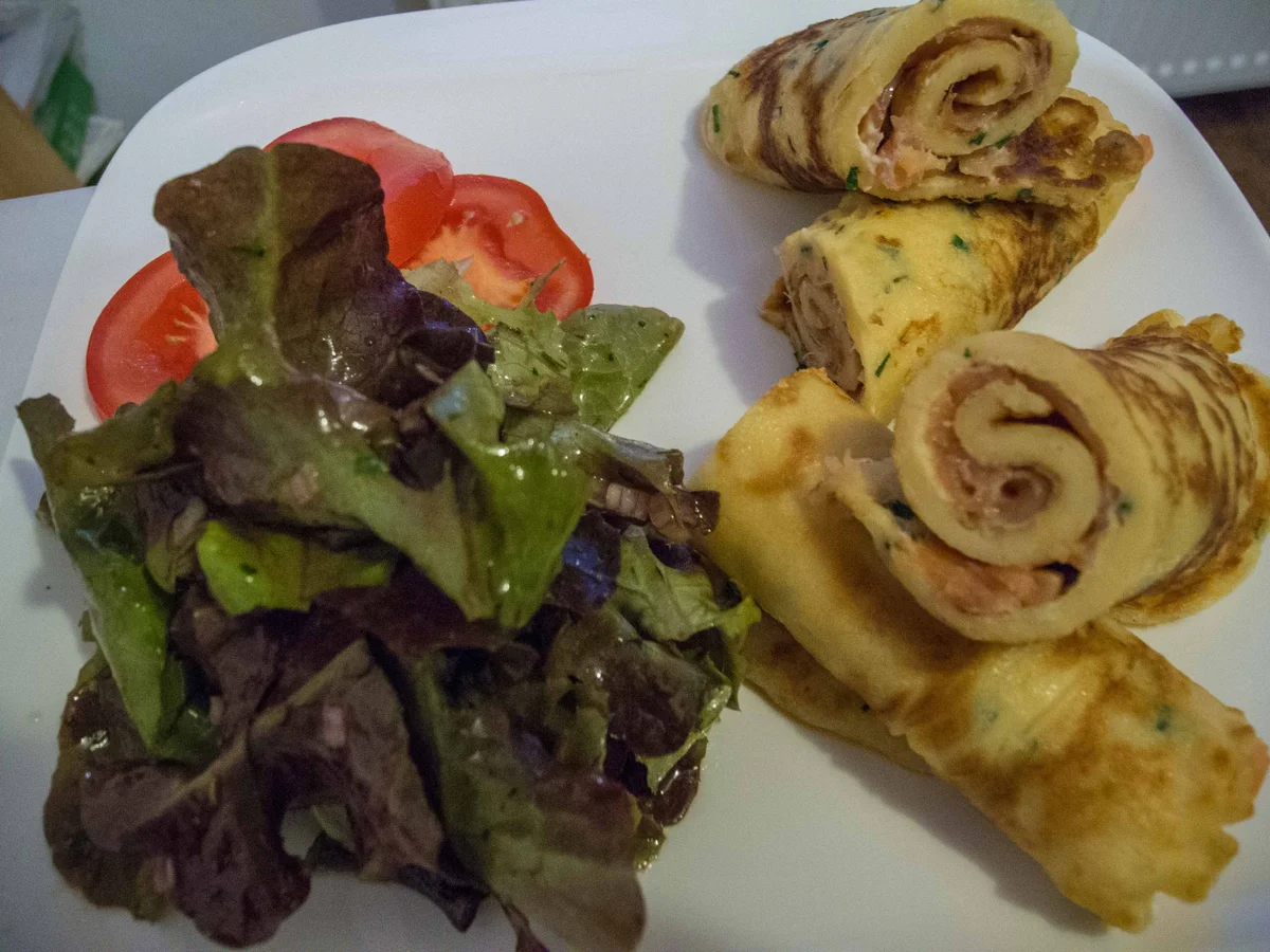 Rezept: Gefüllte Pfannkuchen Bild Nr. 1894 Gefüllte Pfannkuchen - Rezept - Bild Nr. 1894