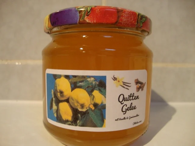 Quittengelee, mit Nelken und Vanille verfeinert - Rezept - Bild Nr. 1923