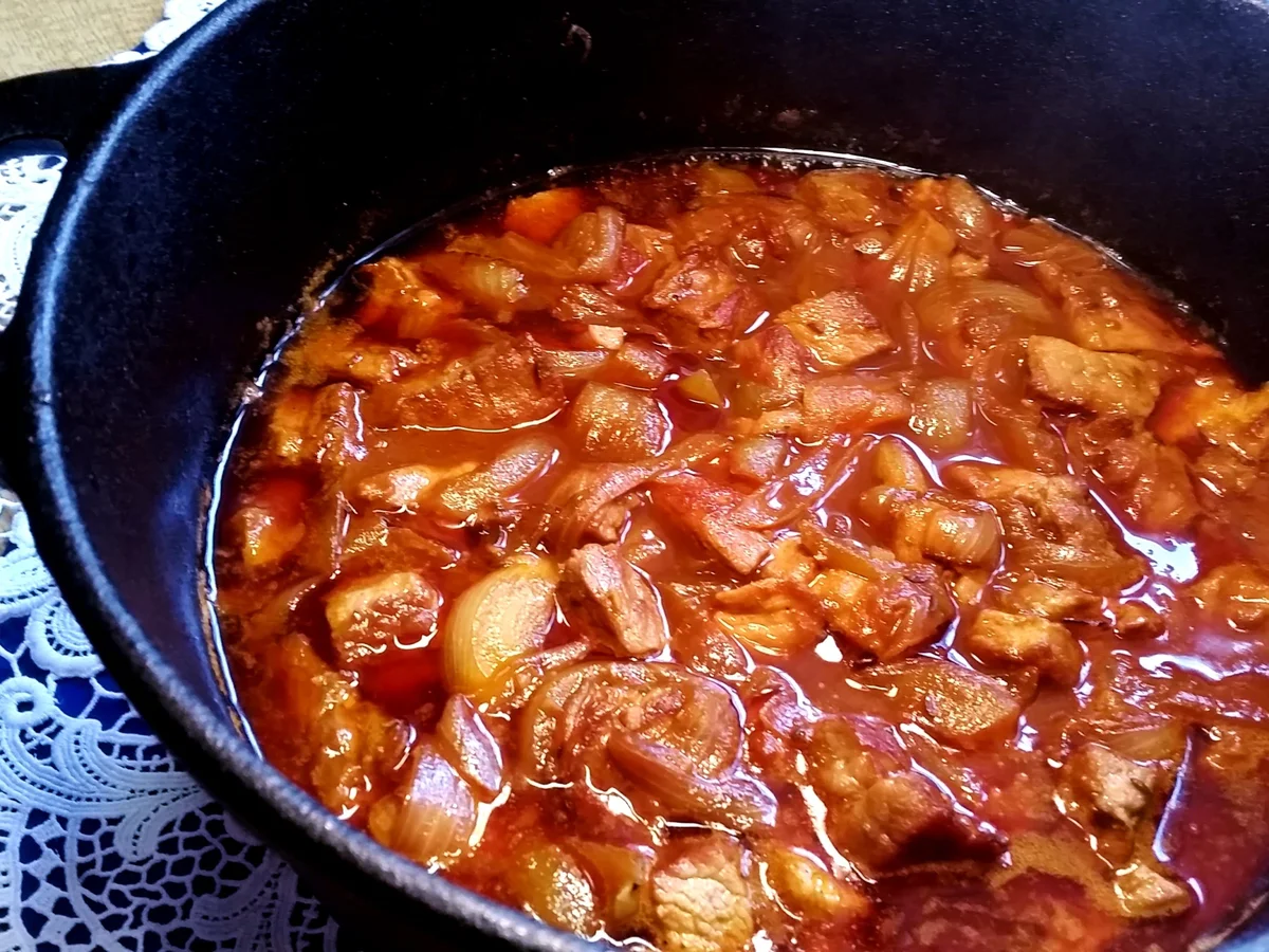 Gulasch nach Szegediner-Art ... - Rezept - Bild Nr. 1938
