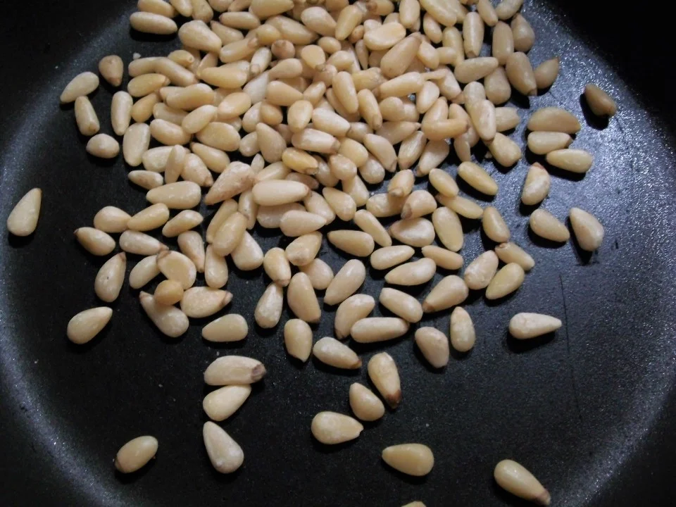 Rezept: Spaghetti mit Basilikum-Grana-Padano-Soße und knuspriges Hähnchenfilet Bild Nr. 1904 Spaghetti mit Basilikum-Grana-Padano-Soße und knuspriges Hähnchenfilet - Rezept - Bild Nr. 1904