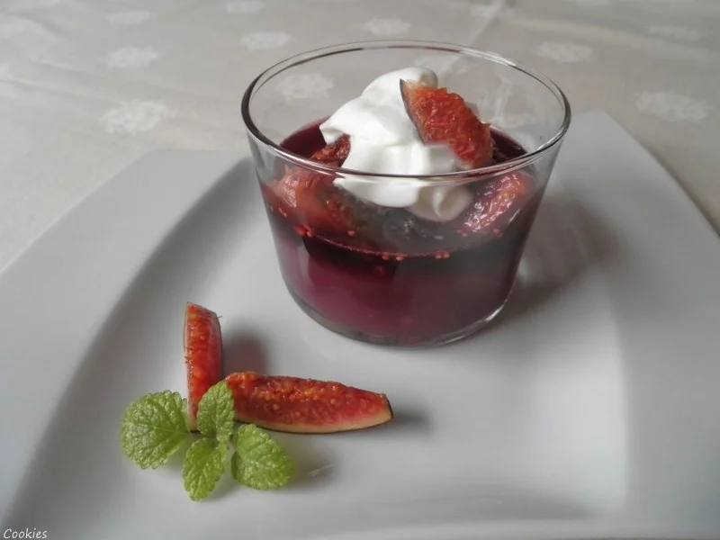 Rotwein - Pudding mit Feigen ... - Rezept - Bild Nr. 1920