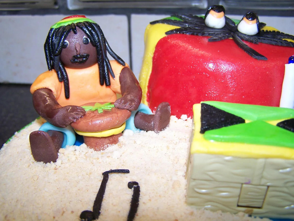 Rezept: JILL's Traum von einer Reggae - Torte Bild Nr. 1934 JILL's Traum von einer Reggae - Torte - Rezept - Bild Nr. 1934