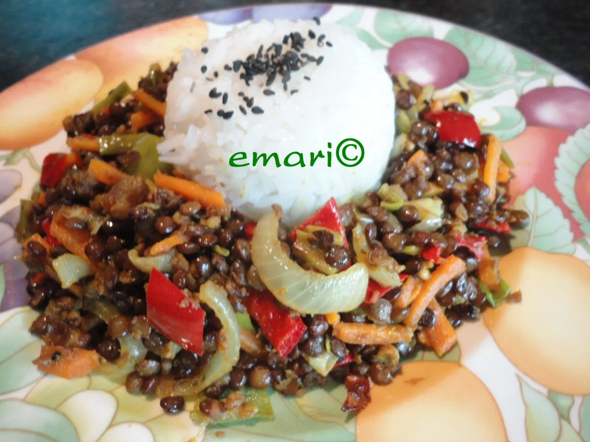 Rezept: Orientalische Linsen Pfanne Bild Nr. 1942 Orientalische Linsen Pfanne - Rezept - Bild Nr. 1942