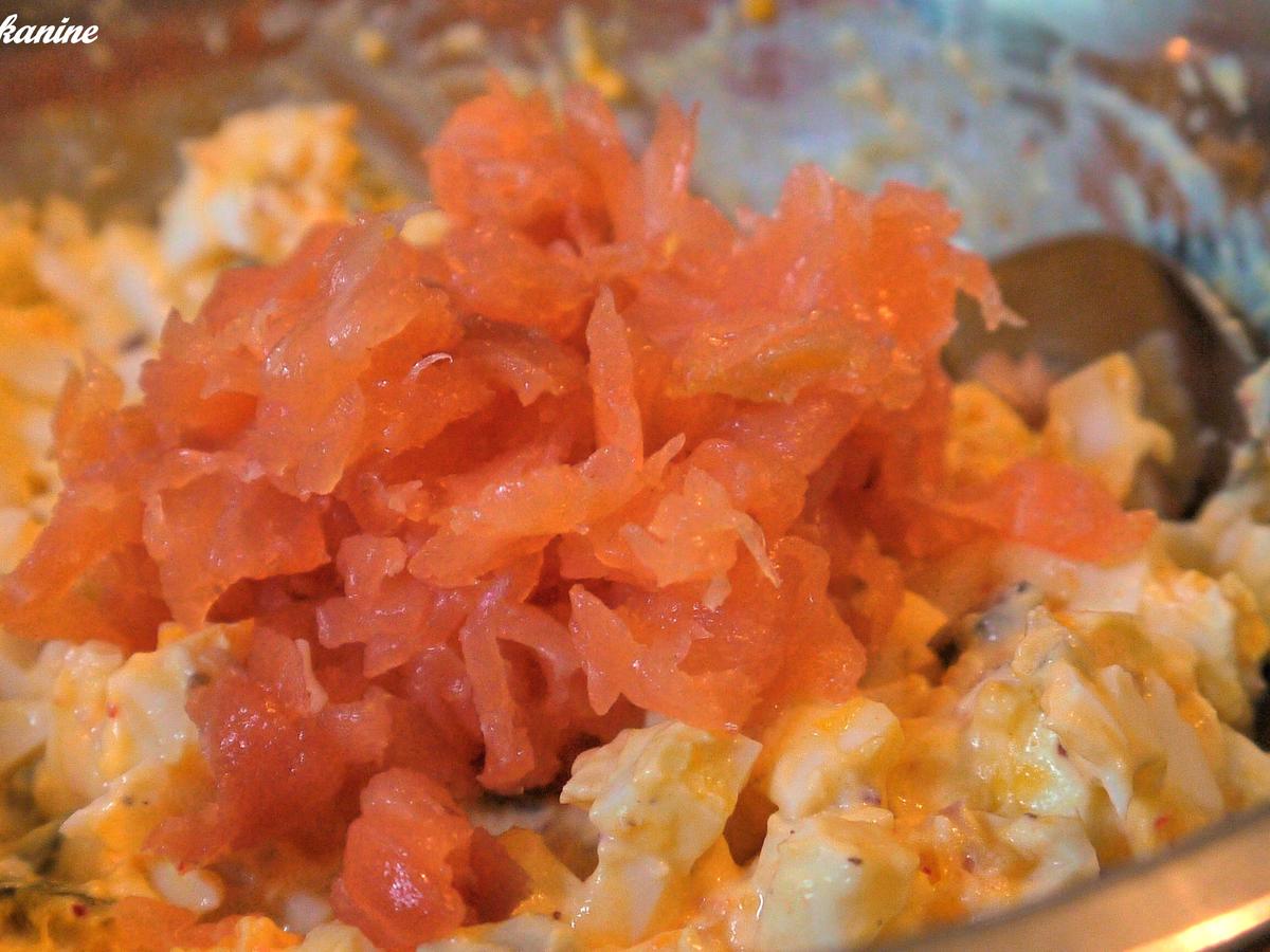 Eiersalat mit Lachs - Rezept mit Bild - kochbar.de