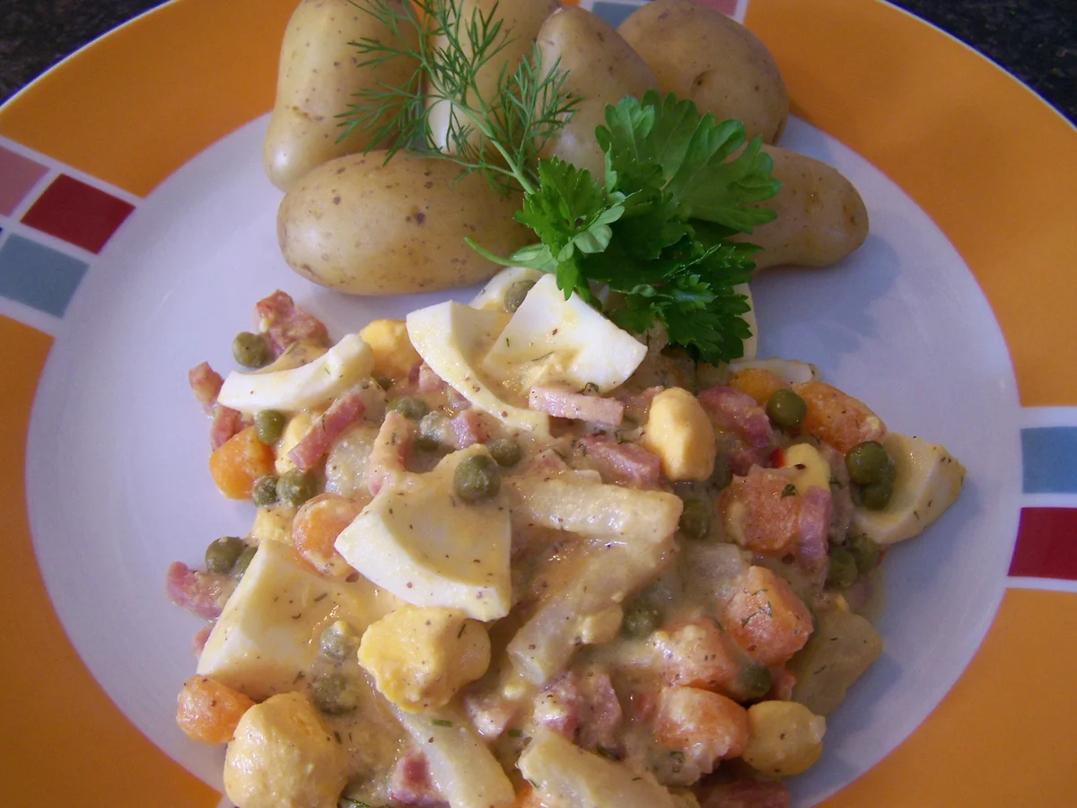 Rezept: Spargel -Eierragou nach hoci's Art Bild Nr. 1967 Spargel -Eierragou nach hoci's Art - Rezept - Bild Nr. 1967