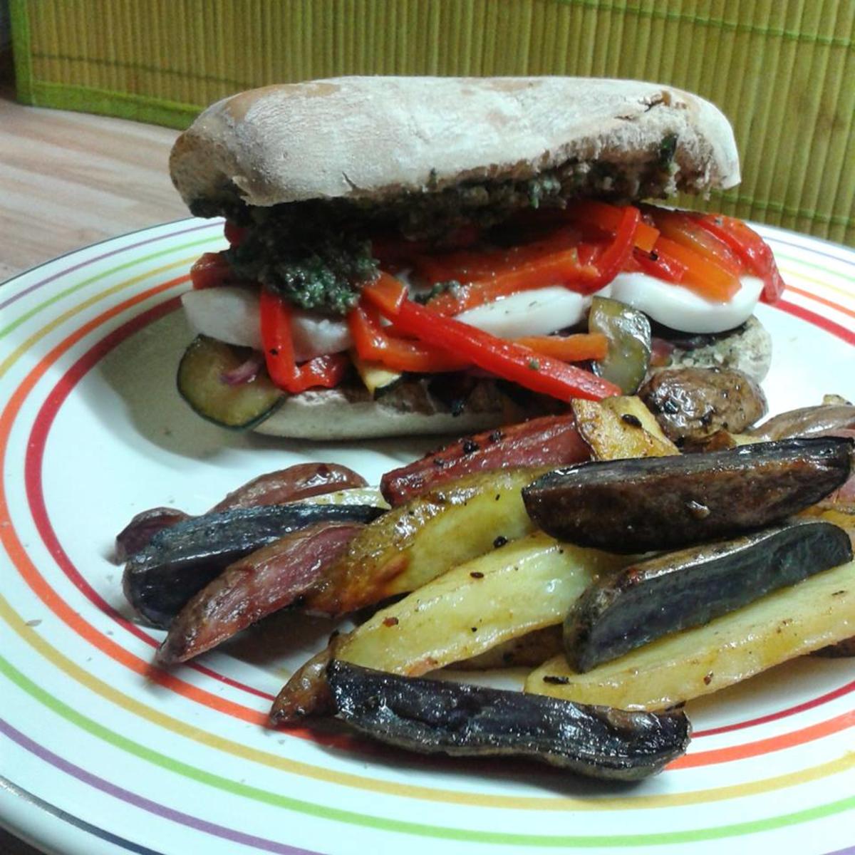 Bilder für Antipasti-Burger - Rezept