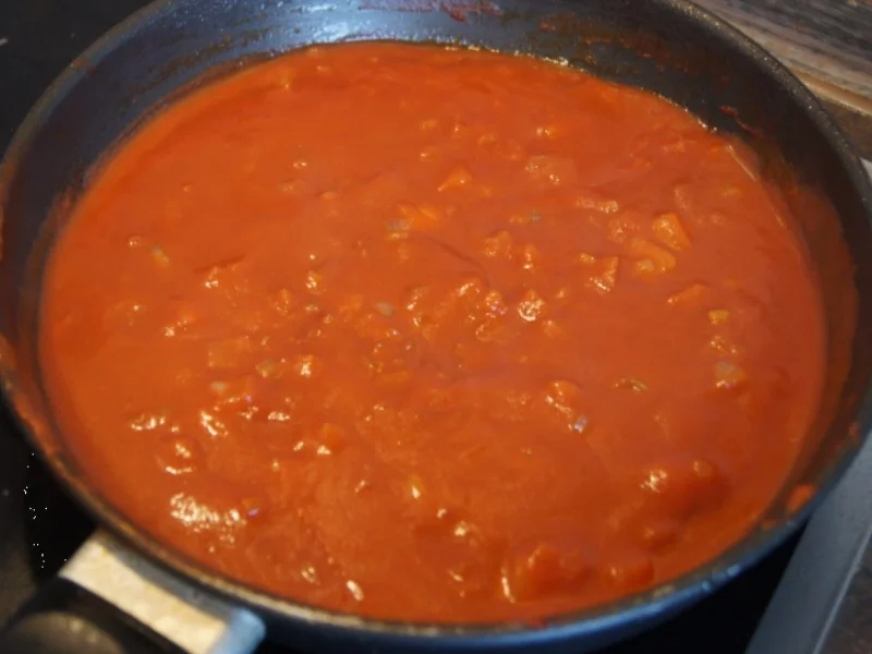 Hähnchenbrustfilet-Schaschlik mit Zwiebel-Tomaten-Ananassauce - Rezept - Bild Nr. 2005