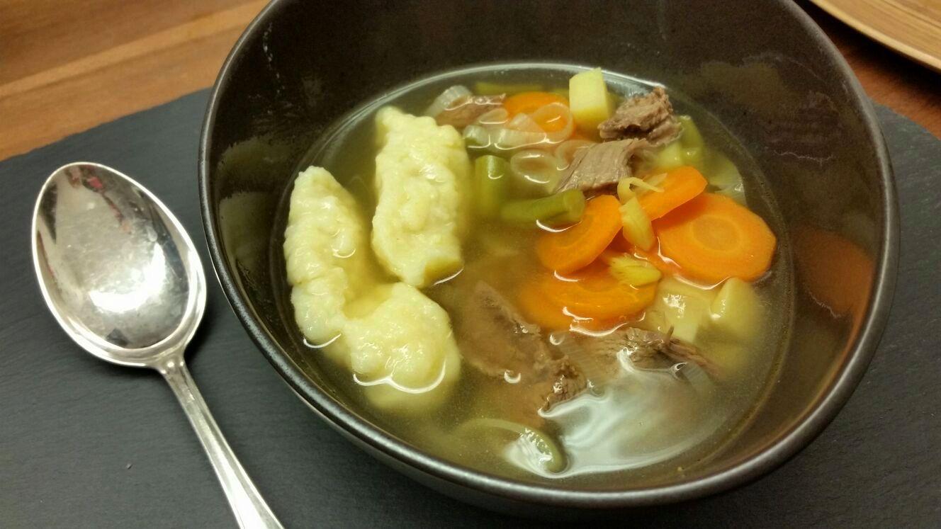 Bilder für Gemüsesuppe mit Rind - Rezept