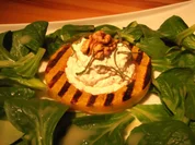 Rezept: Grillkürbis mit Grana-Padano-Creme und Feldsalat Bild Nr. 2011 Grillkürbis mit Grana-Padano-Creme und Feldsalat - Rezept - Bild Nr. 2011