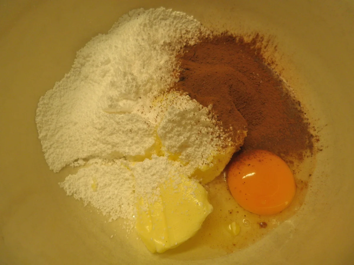 Schokoladen - Tarte ... mit Safranbirnen - Rezept - Bild Nr. 2045