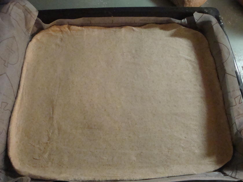 Bunte Pizza mit Quark- Öl Teig pikant - einfach - von erdbeere1706