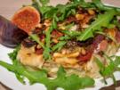 Sizilianischer Ziegenkäse - Feigen - Salami - Flammkuchen - Rezept - Bild Nr. 2045