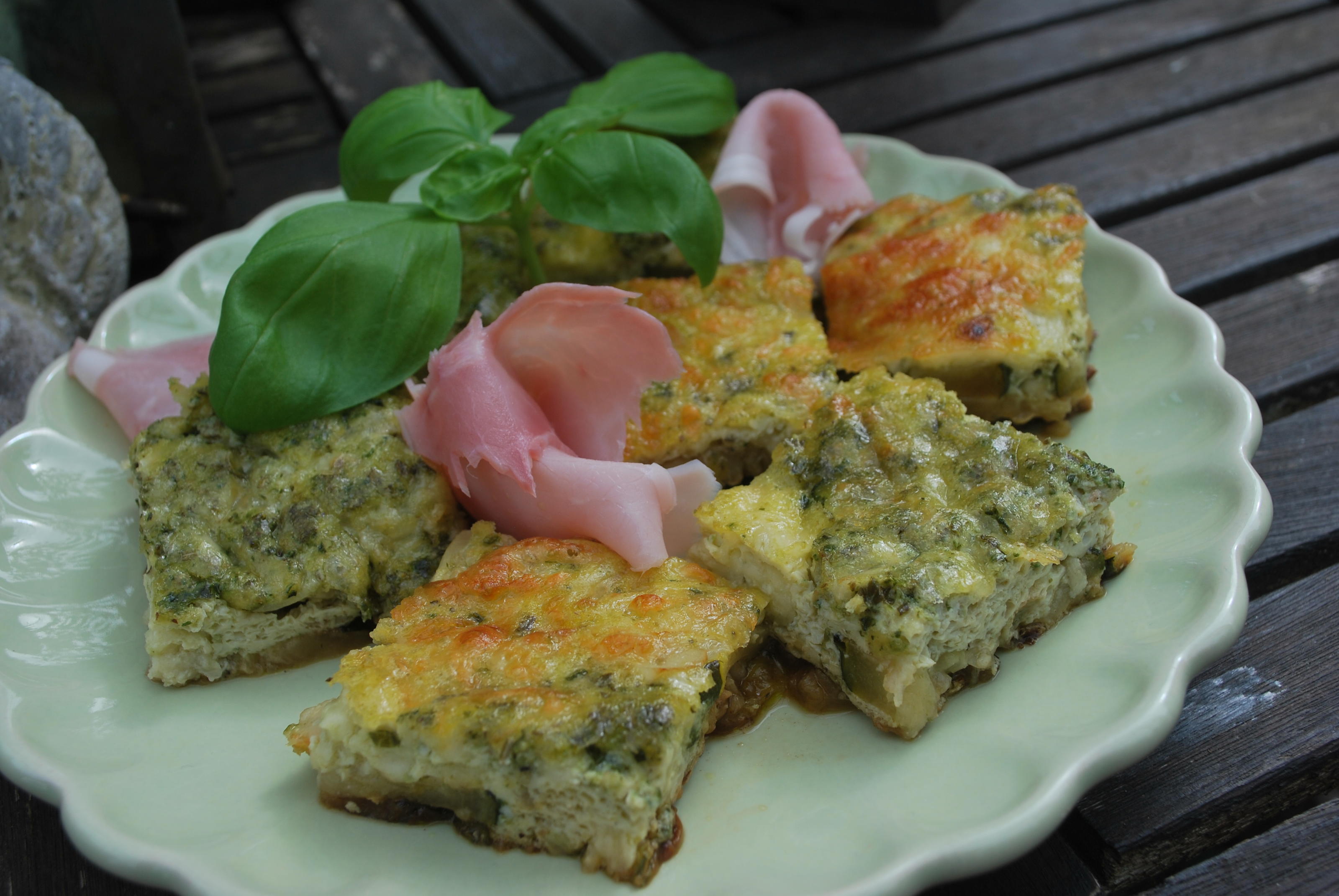 Bilder für Zucchini-Frittata - Rezept