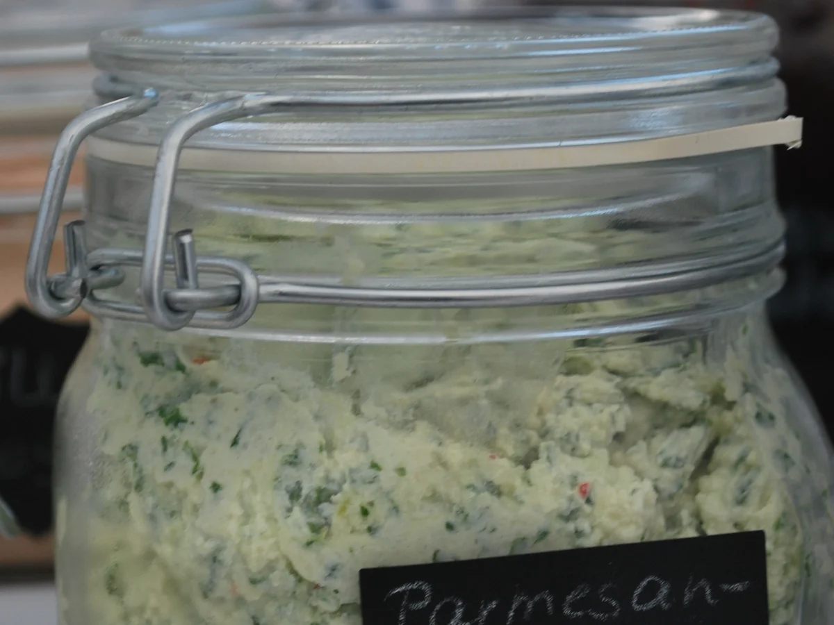 Rezept: Ricotta-Rucola-Parmesan-Creme Bild Nr. 2053 Ricotta-Rucola-Parmesan-Creme - Rezept - Bild Nr. 2053