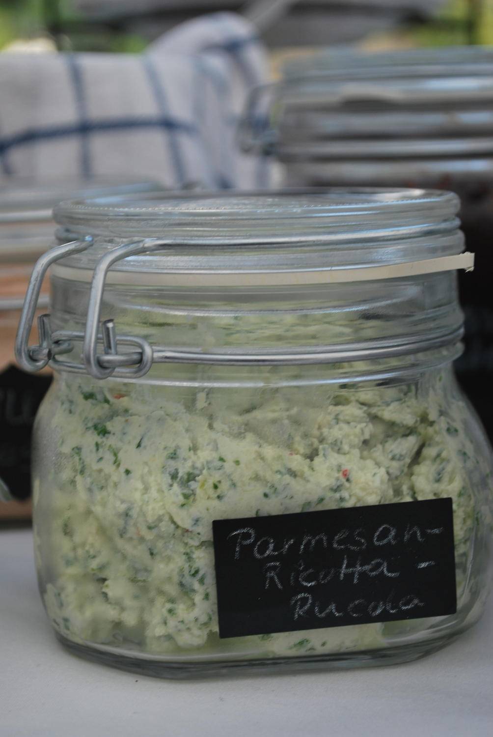 Ricotta-Rucola-Parmesan-Creme - Rezept - kochbar.de