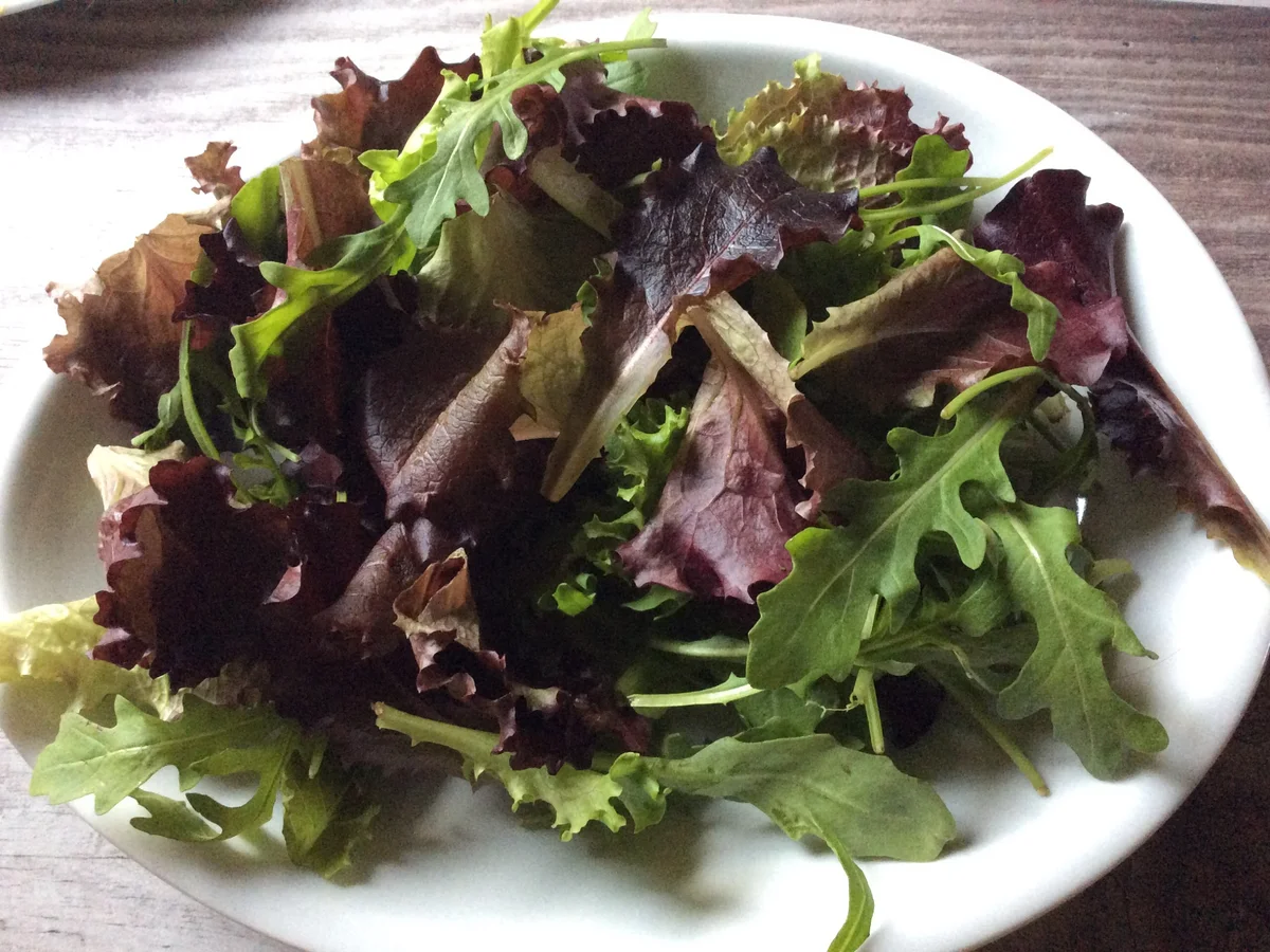 Rezept: Gemischter Salatteller Bild Nr. 2052 Gemischter Salatteller - Rezept - Bild Nr. 2052