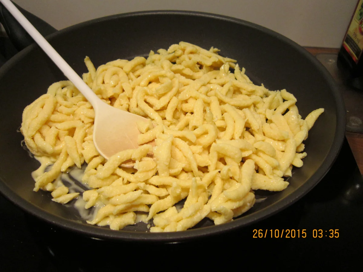 Spätzle mit Sauce und Schweinefilet - Rezept - Bild Nr. 2061