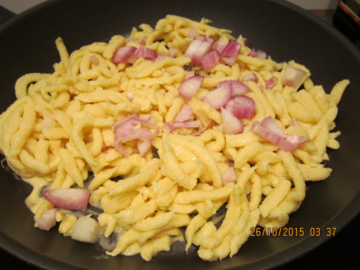 Spätzle mit Sauce und Schweinefilet - Rezept - Bild Nr. 2062