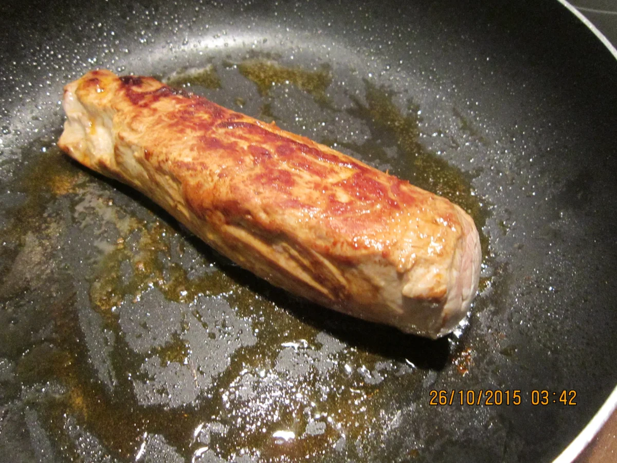 Spätzle mit Sauce und Schweinefilet - Rezept - Bild Nr. 2063