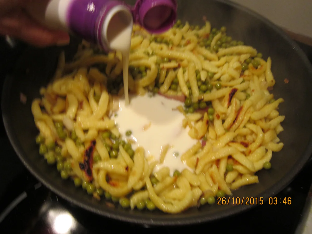 Spätzle mit Sauce und Schweinefilet - Rezept - Bild Nr. 2066