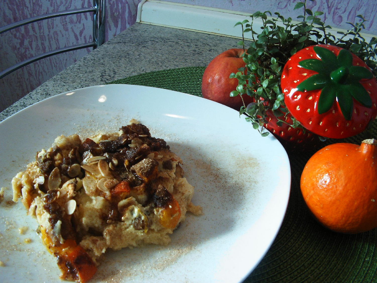 Kürbis- Apfel-Auflauf - Rezept mit Bild - kochbar.de