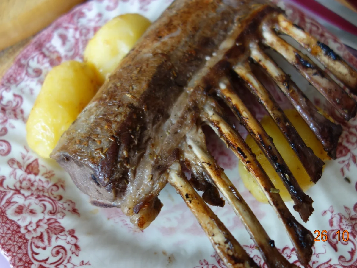 Lammkrone - die Krone des Lammes - Rezept - Bild Nr. 2095