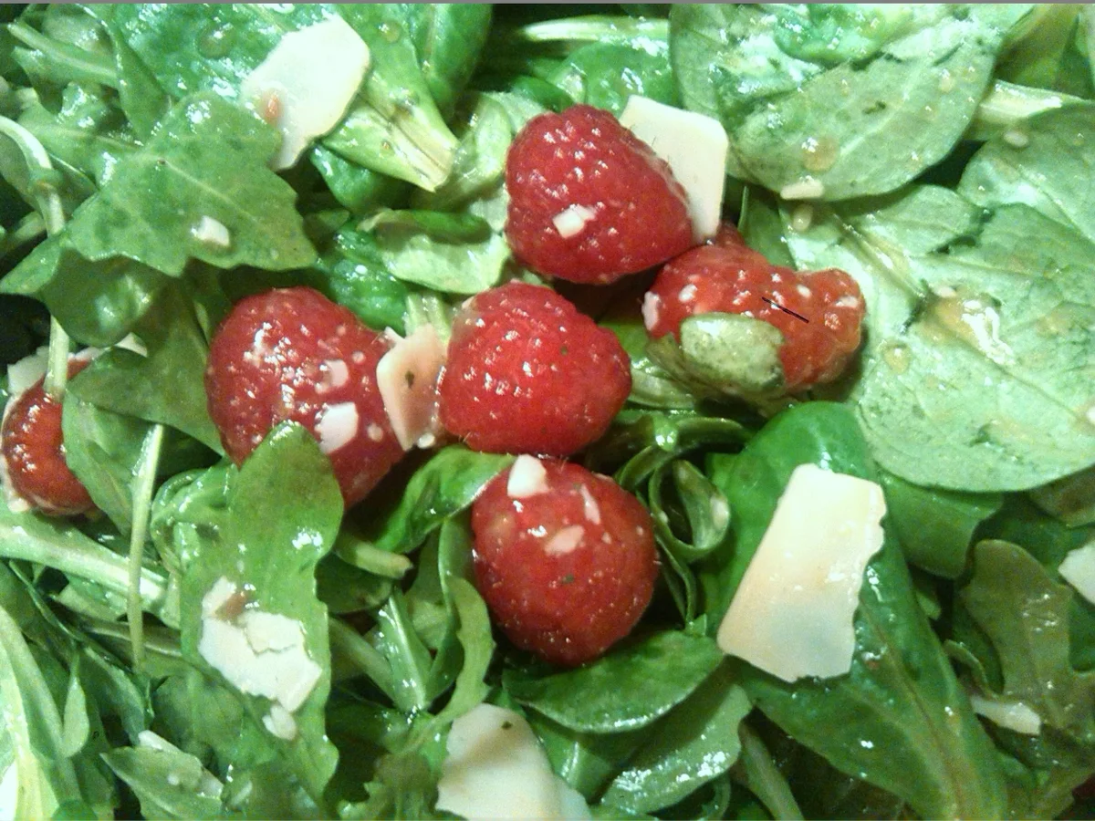 Himbeersalat - Rezept - Bild Nr. 2090