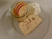 Walnussparfait mit Apfelcrumble - Rezept - Bild Nr. 2091