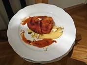 Backhendl.doppelt.gefüllt*Popcorn.Polenta.cremig *Mangold - Rezept - Bild Nr. 2113