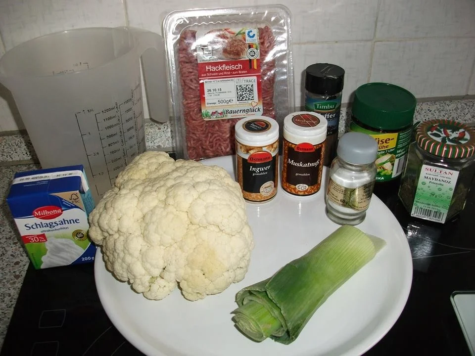 Blumenkohlsuppe mit Hackbällchen - Rezept - Bild Nr. 2121