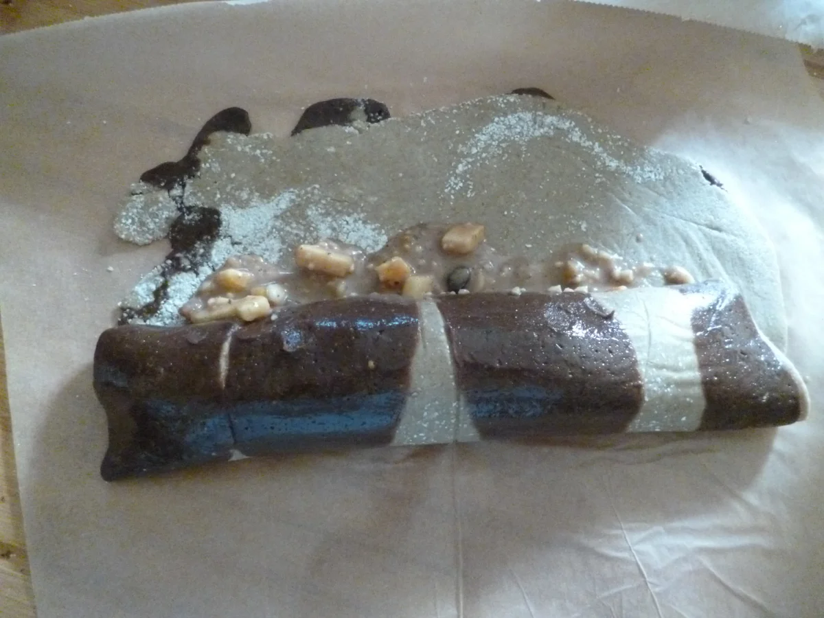 Rezept: Apfelstrudel - Tigerrolle Bild Nr. 2139 Apfelstrudel - Tigerrolle - Rezept - Bild Nr. 2139