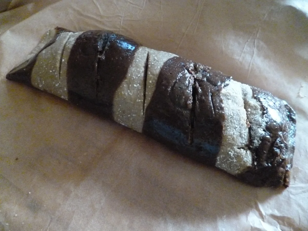 Rezept: Apfelstrudel - Tigerrolle Bild Nr. 2143 Apfelstrudel - Tigerrolle - Rezept - Bild Nr. 2143