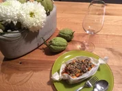 Herzhafter Kürbiscrumble im Pergament - Rezept - Bild Nr. 2123