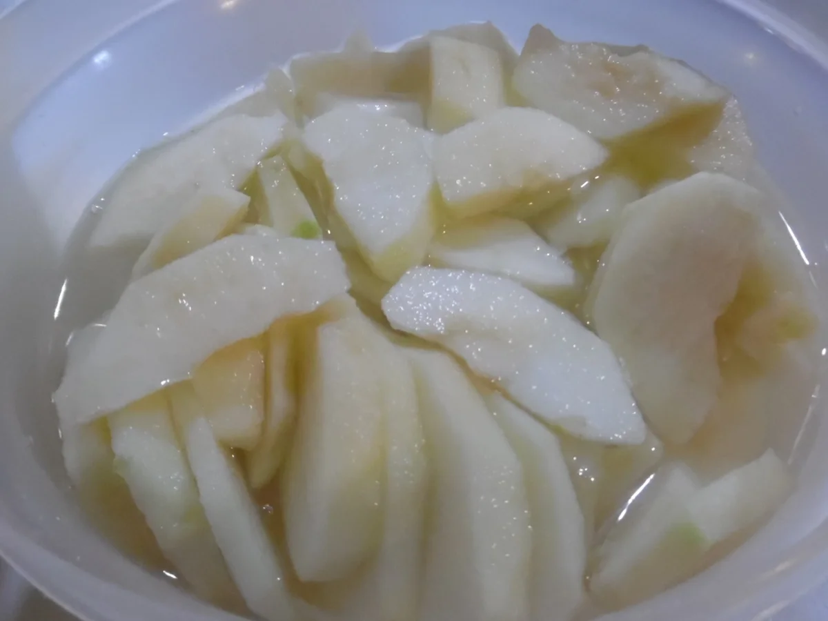 Rezept: Dinkel-Apfelkuchen mit "Jumbo-Schokostreusel" Bild Nr. 2134 Dinkel-Apfelkuchen mit "Jumbo-Schokostreusel" - Rezept - Bild Nr. 2134