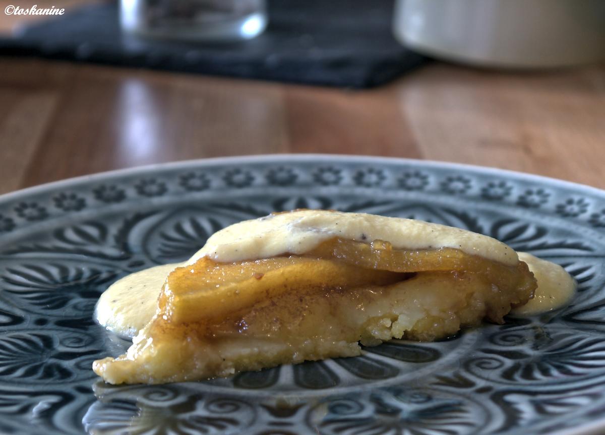 Tarte Tatin mit Vanillesoße - Rezept - Bild Nr. 2147