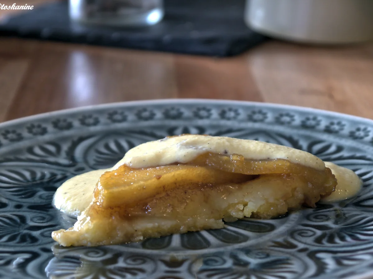 Tarte Tatin mit Vanillesoße - Rezept - Bild Nr. 2147