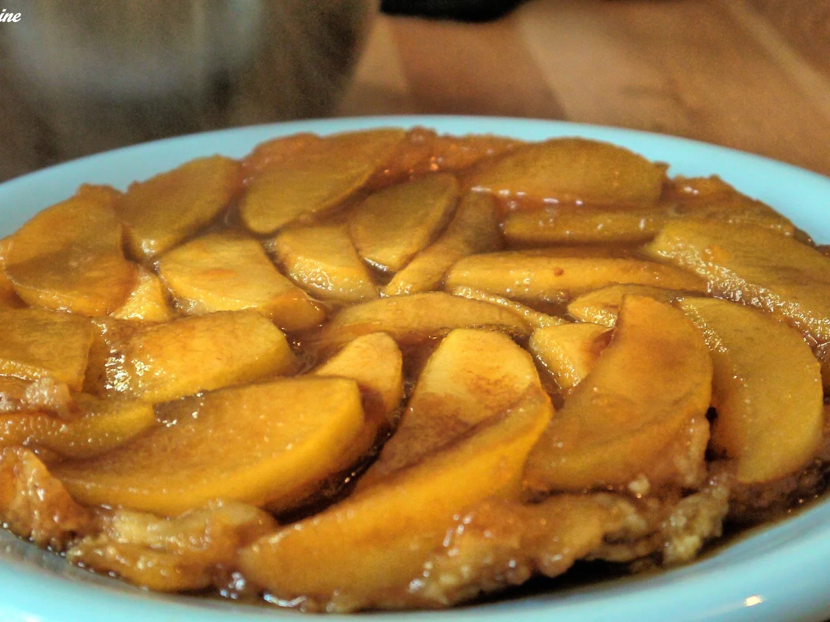 Tarte Tatin mit Vanillesoße - Rezept - Bild Nr. 2160