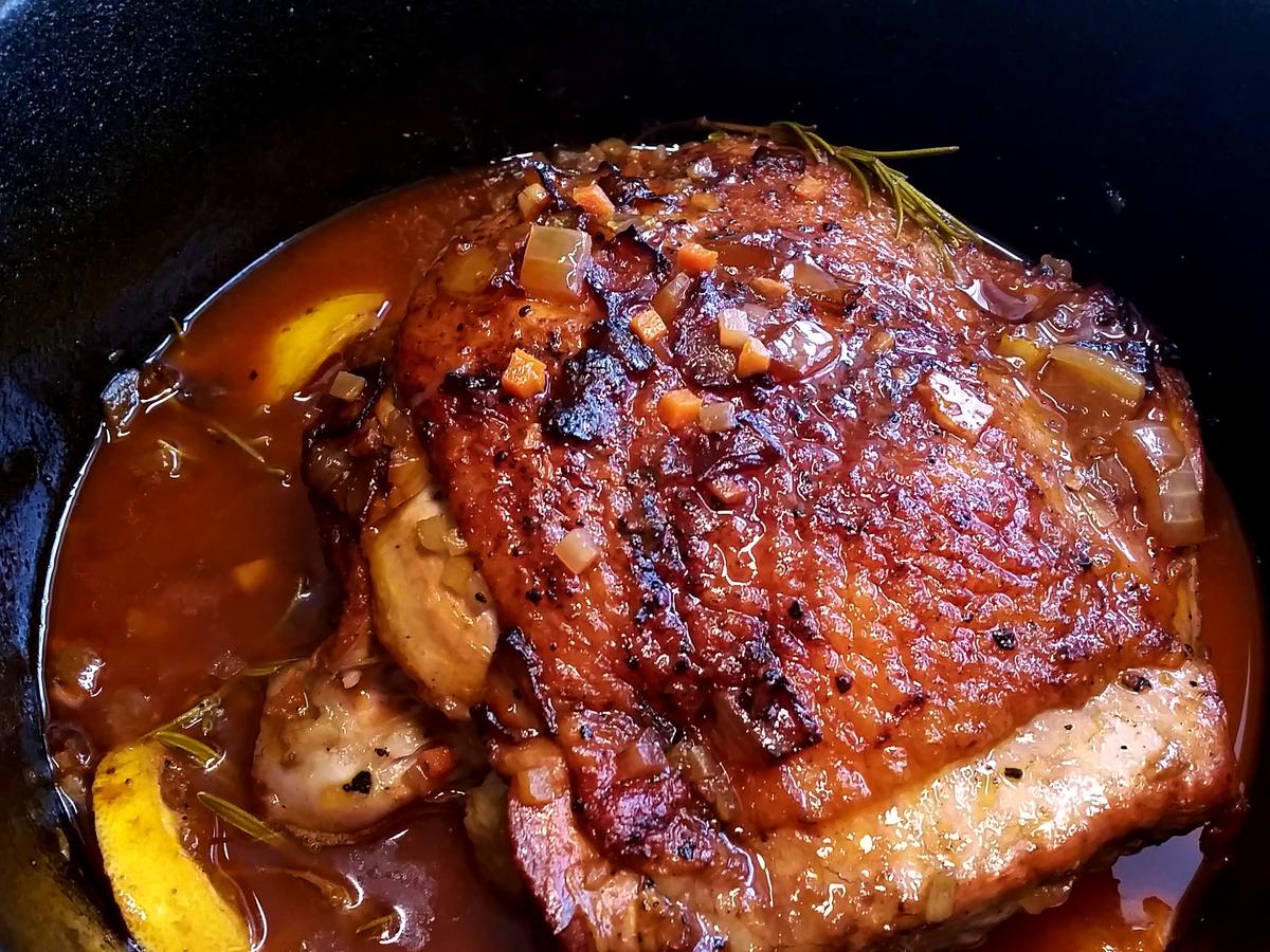 Putenbraten, sehr saftig, einfach