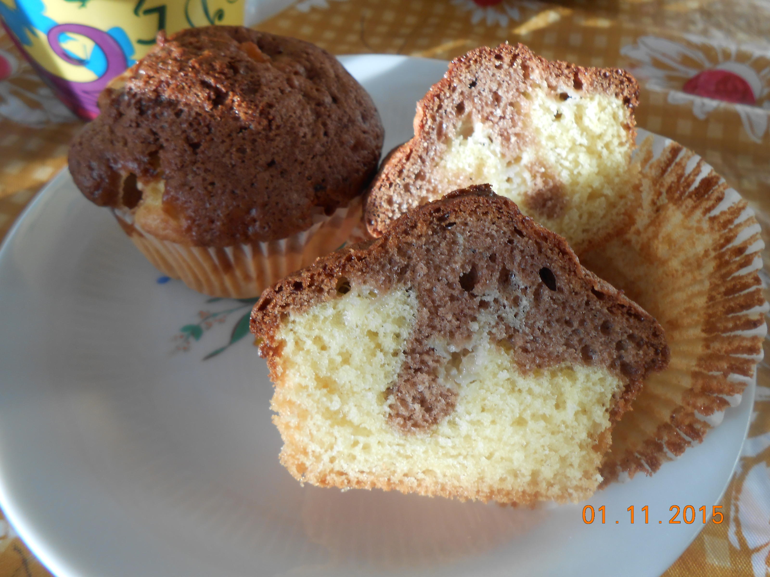 Bilder für Apfelmuffin schnell und einfach - Rezept